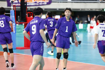 東洋が東海大相模をストレートで下して準々決勝進出を決める！【春高バレー男子2026】