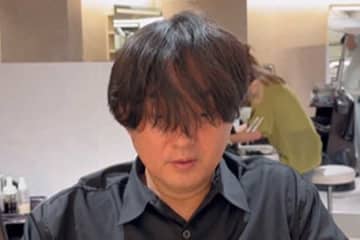 「芸術的な生け花みたい！」　前髪が伸びっぱなしの男性→妻の要望で“色気ある大人”に…　劇的イメチェンに称賛の声