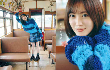 櫻坂46 松田里奈、ニュージーランドのトラムを堪能　1st写真集『まつりの時間』先行カット公開