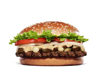バーガーキング、人気の「マッシュルームワッパー」に冬の新作登場！　特製サワーオニオンソースがきのこと相性抜群