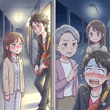 「ギターで稼いでるの！タダで聞けてるの感謝して」深夜にうるさい隣人→大家の一言で恥をかいた【短編小説】