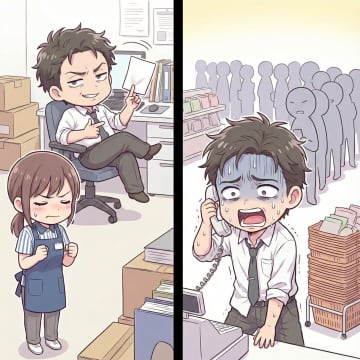 「有給休暇？君の代わりに誰が働くの？」却下するコンビニ店長→バイト全員の仕返しに態度が一変【短編小説】