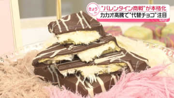 来月バレンタインデー　カカオ高騰で“代替チョコ”も注目