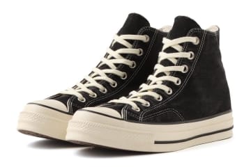 コンバースのスニーカー「オールスター LGCY HI」“育てる”デニムモデル、アトモス限定で