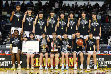 京都精華学園中が全中に続いて3連覇、板倉、チナザで49得点 [Jr.ウインターカップ]