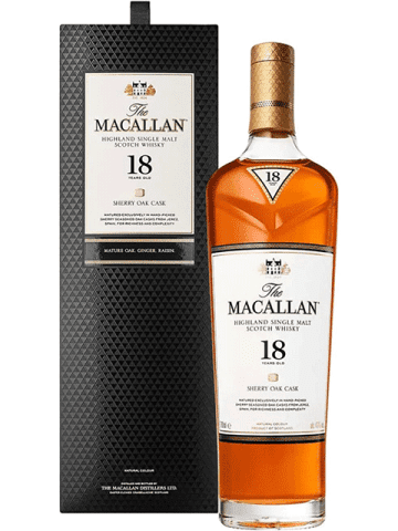 Amazon、シェリー樽で最低18年間熟成させた原酒のみを使用した「ザ・マッカラン18年」700mlのギフトセットを13%OFFで販売　シェリー樽原酒由来のドライフルーツを思わせる甘みとかすかなスパイス、重厚で華やかな香りが特徴