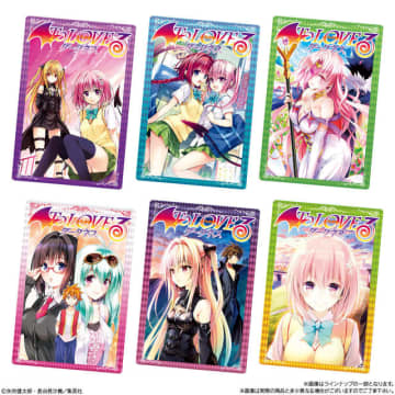 「To LOVEる」ララ、モモ、ナナたちが花嫁、天使、小悪魔に！美麗カード付ウエハース登場