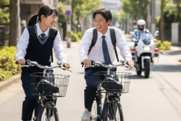 自転車の横並び走行も「反則金3,000円」に!? 2026年4月開始の「青切符」ルールを解説