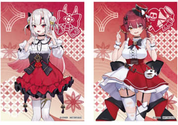 アニメイトで「ホロライブ」フェア開催！百鬼あやめ、宝鐘マリンら5人が「ONIKAWAII」をテーマに描き起こしグッズ化