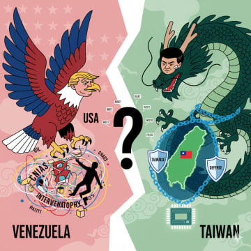 トランプ氏がベネズエラ大統領を拘束も習近平氏は台湾に手を出せない？電撃作戦が侵攻の青信号にならない根本理由