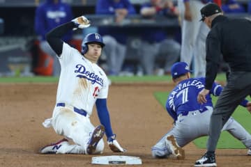 大谷翔平の異次元な活躍　過去２年間で本塁打と盗塁がトップ４