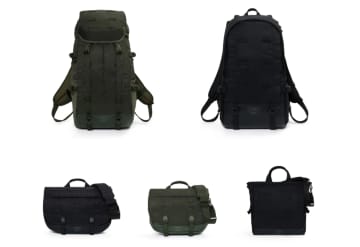吉田カバン、PORTERの新作「モノクローム」。機能・利便性を追求したバックパックなど全5型