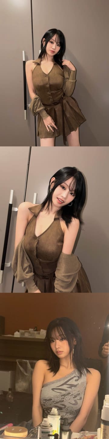 はち切れそう…“ピチッ”とワンピ姿のナッティ、抜群プロポーションに視線集中「気絶する」【PHOTO】