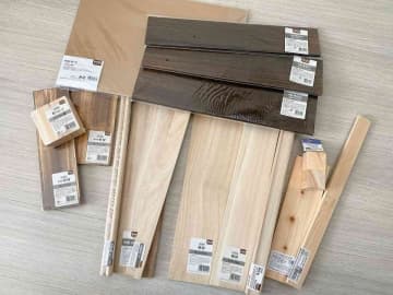 【セリアDIY】110円の「木材」は種類も豊富！初心者でもローテブルも作れちゃう！