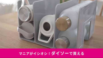 【ダイソー活用術】「その収納方法があったか！」330円＆550円の「ブックエンド2種類」"じゃない"の使い方