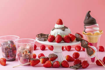 いちごBonBonBERRY ATAMI HOUSE.【1/10(土)から】ビル一棟まるごといちごスイーツ専門店よりいちご×チョコレートのとろけるスイーツメニューがスタート！　～熱海で楽しむ旬のいちごとチョコレートの今だけのおいしさ～