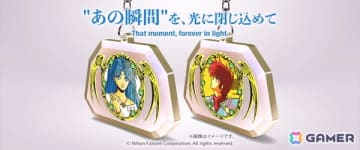 「イースII」のアドルとフィーナが描かれたアクスタキーホルダーの予約受付がスタート！精密に再現されたドット絵や光り輝くオーロラ加工などが施されたプレミアム仕様