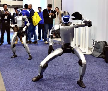 人型ロボットがCESの目玉出展品に、ブースの過半数は中国企業