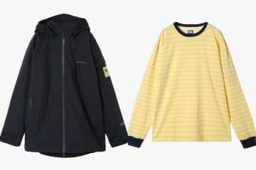 アニエスベー×ヘリーハンセン、“ロングシーズン活躍”3WAYの防水アウター＆春色ボーダーロンT