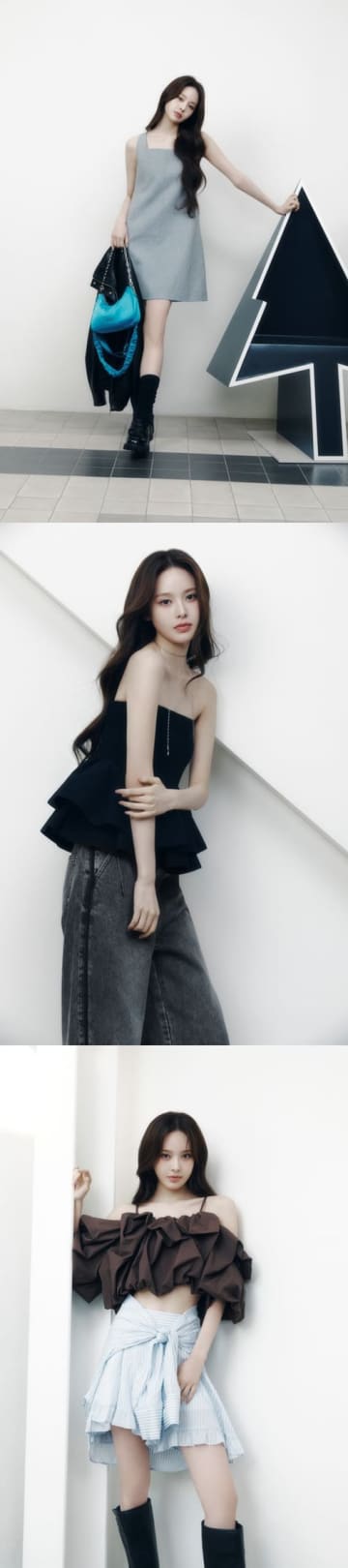 第5世代“ビジュアルクイーン”候補のiznaバン・ジミン、日本の人気ファッションブランド「FRAY I.D」新モデルに！