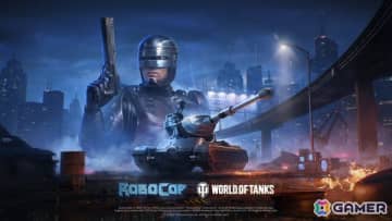 「World of Tanks」×映画「ロボコップ」のコラボが1月15日より開催！強力な武装を備えたサイバネティック法執行車輌「OCP Peacekeeper」が登場