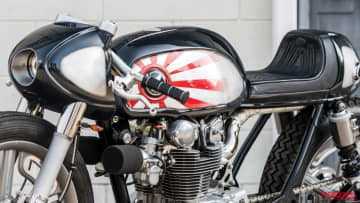 ホンダCB450カスタム「ジャパン・トリビュート」とは？世界王者フレッド・クルーガーが放つ究極のカフェレーサー