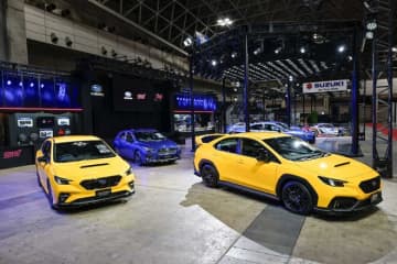 スバル、レヴォーグとWRX S4にサンライズイエローの特別仕様車。インプレッサにはレース技術を取り入れたSTIモデル