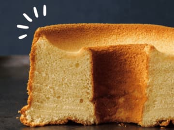 シフォンケーキ「型から外したあと、上面が沈んでしまう」のはなぜ？原因をプロに教わりました