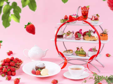 【京橋】平日限定のご褒美　ホテル京阪 京橋 グランデの「ストロベリーアフタヌーンティー」
