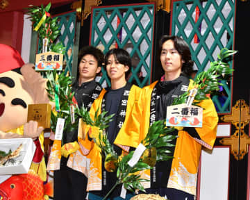 ”福男選び”今年の一番福は同志社大４年の豊川哲平さん　スタート直後転倒も１０人ごぼう抜き