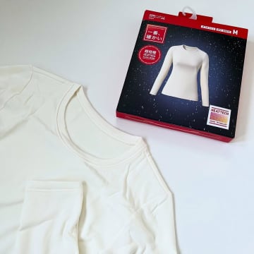 その着方、時代遅れかも！【ユニクロ】真似するだけでOK！「白ヒートテックT着回し術」