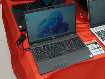 第8世代Core搭載15.6インチノート「Latitude 5500」が24,800円！中古PCセール
