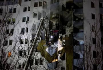 ロシア、極超音速ミサイルを発射　ウクライナ首都で4人死亡