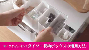 【ダイソー裏技】330円「ファイルボックス」の“じゃない方”の活用術が神！併せ買いアイテムも紹介