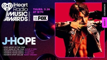 BTS、米「iHeartRadio Music Awards」で多数ノミネート！J-HOPEは計4部門の候補に