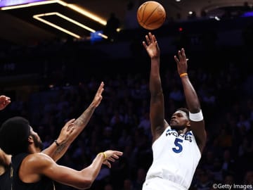 アンソニー・エドワーズがシーズン通算1万得点を突破…NBA史上3番目の若さで達成