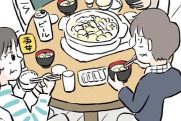 「その手があったか！」　義父が水炊き鍋をアレンジ　ドイツ食材で絶品に仕上がった実体験漫画に反響　「鍋に入れる発想はおもしろい」