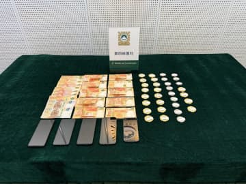 マカオ、カジノで負けた男の虚偽強盗被害通報きっかけに違法両替従事の男6人逮捕