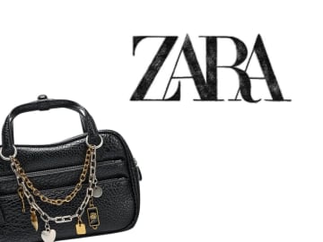 持つだけ → 即トレンド見え！【ZARA】“どこの？”って聞かれそう♡「チャーム付きバッグ」