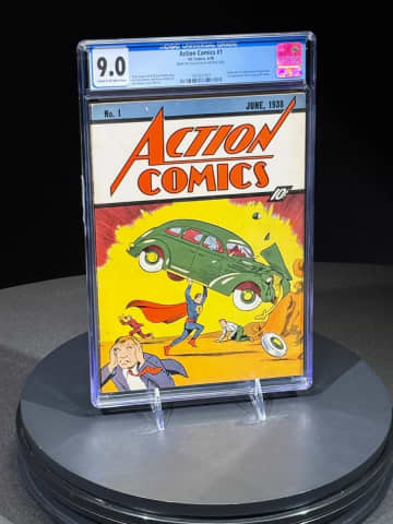 スーパーマンを世界に紹介した「アクション・コミックス」１５００万ドルで落札