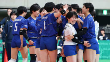 【春高バレー女子】金蘭会が東九州龍谷をフルセットで破り決勝進出