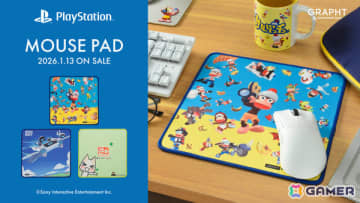 「サルゲッチュ」「どこでもいっしょ」「アストロボット」の新作マウスパッドが1月13日に発売！JR新宿駅＆JR京都駅に登場するポップアップストアなどで展開