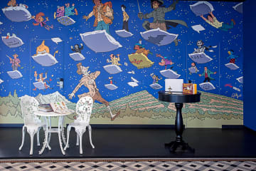 スイス漫画（バンド・デシネ）に捧げた、ジュネーブのアートホテル