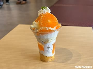 【和歌山県ツーリング】季節の旬フルーツパフェが美味！「道の駅 海南サクアス」