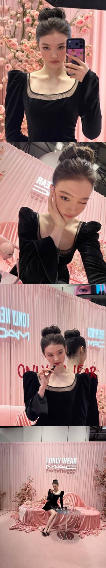 MEOVV・エラ、唯一無二の“ドーリーフェイス”で魅了…「たまらない可愛さ」と反響続々【PHOTO】