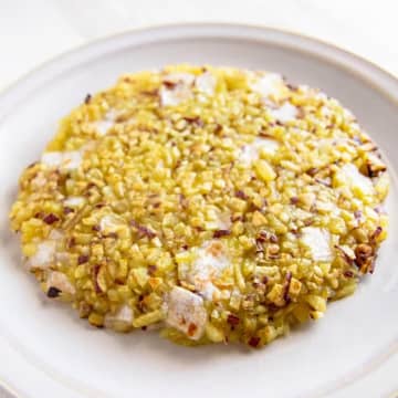 【レンジで下ごしらえ】お餅とさつまいもが一体に…♡ホクホクもちもちな"塩バター焼き"簡単レシピ