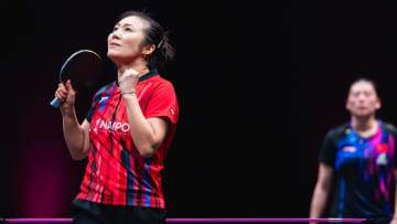 42歳のハン・インが驚異の中国越え　世界ランク2位・王曼昱下して4強入り＜卓球・WTTチャンピオンズドーハ2026＞