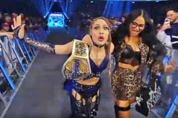 【ＷＷＥ】ジュリア〝大物〟相手にＵＳ王座初防衛！「相手がレジェンド？どうでもいいよ」