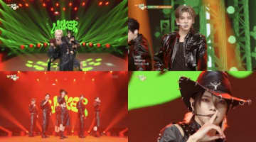 「WAKER」、オールブラックセクシーで「ミュージックバンク」出演…「LiKE THAT」のカムバックステージを披露
