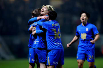 古橋亨梧、“待望”の今季2点目でバーミンガムの勝利貢献！　岩田智輝＆藤本寛也も出場でFA杯4回戦進出